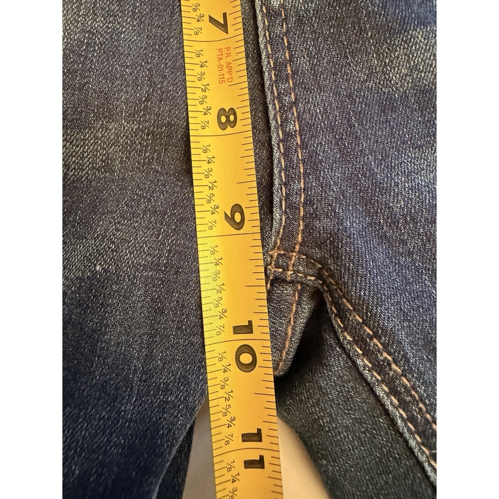 NWT Grace in LA Women's 28 Straight Leg Jeans Easy Fit Denim Stretch Distressed - Picture 13 of 15